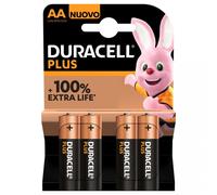 Pack Duracell Plus 4 Piles Alcalines AA LR06