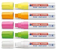 Pack économique Jumbo Marqueurs Edding 4090 - assortiment fluo