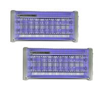 Pack ELECTRIS 2x Destructeurs d'insectes Electrique 30W Anti-Moustique 230V 30m2