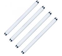 Pack ELECTRIS 4 x Tubes De Rechange 15W Pour Destructeur D'insectes ELKC349NW