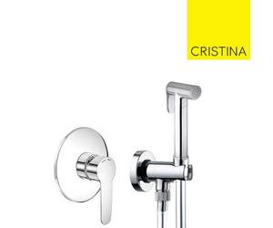Pack encastré et douchette WC Chromé NEWDAY - CRISTINA ONDYNA XND11850