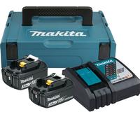 Pack Énergie 18 V Li-Ion - MAKITA - 2 batteries 3Ah5 18V - 1 chargeur - MAKPAC - 197952-5