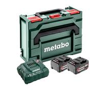 Pack énergie 18v (2x4,0 AH) en metabox Metabo 685064000