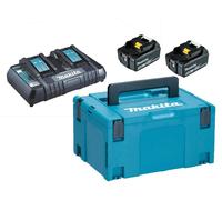 Pack énergie 18V de 2 batteries BL1850B 5Ah en coffret MAKPAC - MAKITA - 197629-2