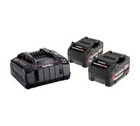Pack énergie 18V Li-Power (2x5,2 Ah) avec chargeur ASC 145 - METABO 685051000