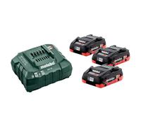 Pack énergie 18V LIHD (3x4,0 AH) avec chargeur ASC 55 - METABO 685132000