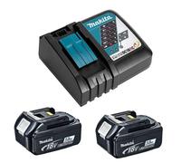 Pack énergie 18V LXT (2x3,0 Ah) avec chargeur simple - MAKITA Y-00197