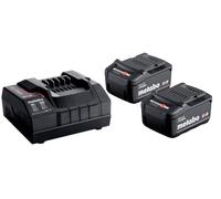 Metabo Kit de batteries Li-Power 4,0 Ah, 2 pièces