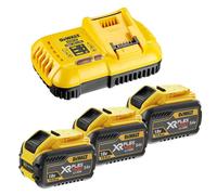 Pack énergie 54V/18V FLEXVOLT (3x12,0 Ah) avec chargeur rapide - DEWALT DCB118Y3-QW