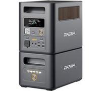 Pack Énergie AFERIY 1800W : Station P180 Pro + 1 Batterie d'Extension (Total 2048Wh) UPS Gris
