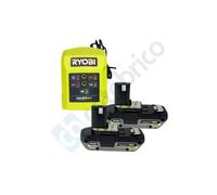 Pack énergie One+ 18v (2x2.0 Ah) avec chargeur - RYOBI 5133004296