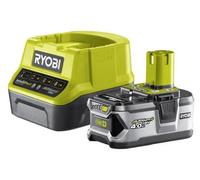 Pack énergie RYOBI RC18120-140 1 batterie Li-Ion 18V One+ 4 Ah + 1 chargeur rapide