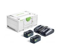 Pack énergie SYS 18V - 2 batteries HP 5Ah et 1 chargeur TCL 6 DUO FESTOOL