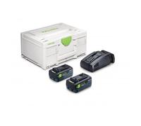 Pack énergie SYS 18V - 2 batteries TBX 8Ah et 1 chargeur - SCA16 FESTOOL