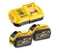 Pack énergie XR Flexvolt 2x 18V/54V 12Ah/4Ah + Chargeur - DEWALT - DCB118Y2-QW