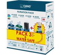 Pack entretien aquarium - CIANO - Taille M - 3 cartouches - Conditionneur - Traitement eau