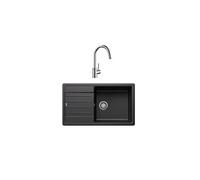 Pack évier à encastrer 86cm anthracite + mitgeur - Blanco - 528438 -