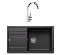 Pack évier anthracite et mitigeur chromé - Blanco - 528436 -