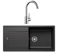 Pack évier anthracite + mitigeur chrome 100cm Blanco 528427 anthracite