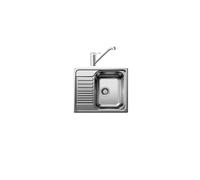 Pack évier inox + mitigeur chromé - Blanco - 527908 - tipo 45s mini