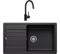Pack évier + mitigeur noir Blanco 527918 Noir