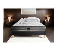 Pack Exclusive 140 x 200 cm sommier Kit Noir