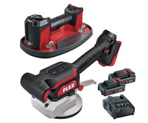 Pack FLEX ventouse Grabo VLP 18.0 C + vibrateur à carrelage TV 18-EC 18V