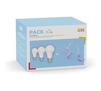 Philips Pack Hue Essential - 3 ampoules E27 60W Blanc et couleur + Lightstrip Gradient 5m