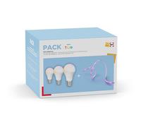 Pack Fnac de 3 ampoules connectées Philips Hue Essential E27 60 W Blanc et couleur + Ruban LED Philips Hue Essential 5 m