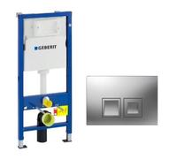 Pack Geberit DuoFix UP100 + Plaque de Commande Delta 50 Chrome (SETUP100-PRO4)