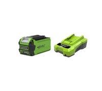 Pack GREENWORKS 40V - 1 batterie 2,0Ah Lithium-ion - 1 Chargeur