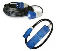 Pack Rallonge multiprise 1,5m + ANTARION Rallonge Electrique 25m Prise P17
