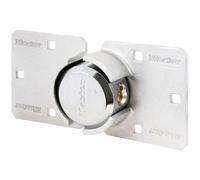 Pack haute sécurité moraillon et cadenas rond à clé - 73 mm