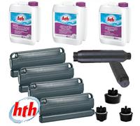 Pack hivernage Luxe HTH - M (piscine jusqu'à 8 x 4m) - n°09 - 1"1/4