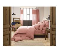 Pack housse de couette ""Gaïa"" toutes dimensions ""Gaze de Coton"" - Gaïa Rose Pêche - Pack 4 Pièces pour lit 160 x 200 cm (1 Housse de