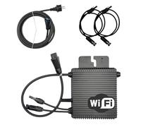 Pack Hoymiles HMS-500W-1T Micro-onduleur 500W - WiFi & Bluetooth - pour 1 Panneau + Câble AC HMS 5m + 2 Rallonges Staubli MC4 1m