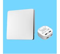 Pack Interrupteur Sans Fil et sans Pile, version radio Blanc