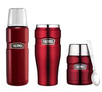 Pack Isotherme (bouteille - Mug - Lunch Box) King Rouge 47 Cl - Thermos
