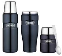 Pack Isotherme (bouteille - Mug - Lunch Box) Stainless King Bleu Nuit 47 Cl - Thermos