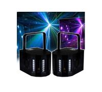 Pack jeux de lumières 2 MINI DERBY Kolor Zirkus 80 faisceaux lumineux Koolstar EFFET LIGHT à 6 LED RVB