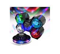 Pack Jeux de lumières Enfants Soirée DJ animation Séquenceur à LEDs RVB effets ASTRO Ibiza Light JDL4-ASTRO + OVNI