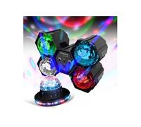 Pack Jeux de lumières Enfants Soirée DJ animation Séquenceur à LEDs RVB effets ASTRO JDL4-ASTRO + RounDiams