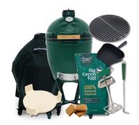 Pack LARGE Gril avec l'Egg Large, le chariot à roulettes, 6 accessoires et consommables & le conveggtor