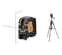 Laser croix et trepried colonne GEO1X-Green set Geo Fennel