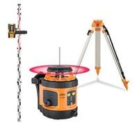 Geo Fennel Pack laser maçon FL190A avec trépied et mire 292190-S01
