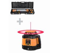Pack laser rotatif FL 220HV + trépied + mire + valise GEO FENNEL - 220000-BC