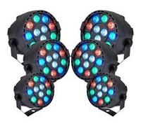 Pack Light PROJECTEURS IBIZA A LED 6 PAR MINI RGBW