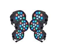 Pack Light PROJECTEURS IBIZA A LED 6 PAR MINI RGBW