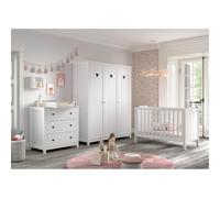 Amori Lit Bébé 60x120cm Commode Plan à Langer Armoire 3p