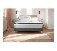 Pack prêt a dormir VITAL ERGO 140 x 190 cm sommier Kit gris